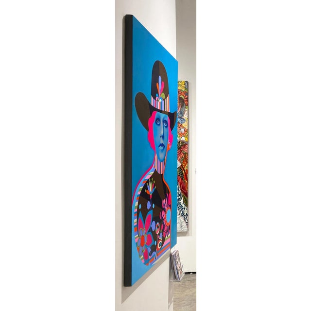 Ramona Nordal, Outlaw, 2022, Acrylic on Canvas For Sale - Image 6 of 8