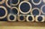 R&y Augousti Sliced Bamboo Lacquered Mosaic Bar Serving Tray Platter 18" For Sale - Image 13 of 15