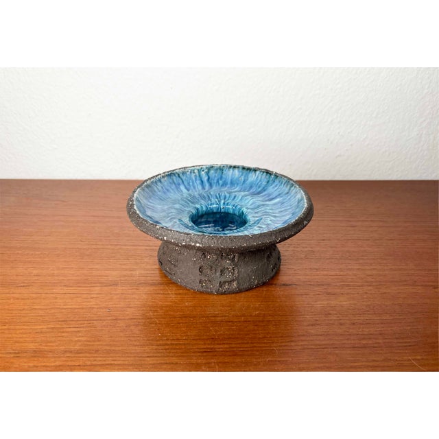 Mid-Century Modern Danish Studio Pottery Candeholder by Else Und Henry Nielsen for Henri Keramik, 1960s For Sale - Image 17 of 17