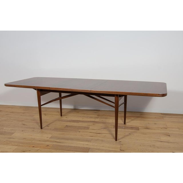 Brown Mid-Century Rosewood Dining Table by Robert Heritage for Archie Shine, United Kingdom, 1950s For Sale - Image 8 of 18