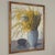 Framed Oil Painting on Canvas by Clemence Biron Dated 1925 'Forsythia' For Sale - Image 4 of 17