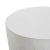 Transitional Margot Light Grey Faux Plaster Indoor / Outdoor Concrete Stool For Sale - Image 3 of 6
