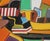 Courdier, Composition Marine, 1989, Pastel on Paper For Sale - Image 4 of 12