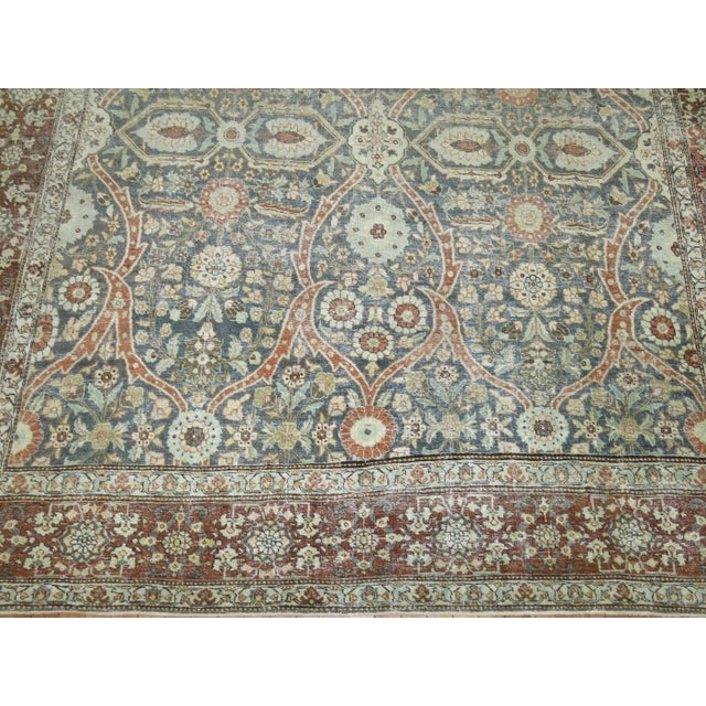 Antique Zabihi Collection Persian Tabriz Rug - 8'1" x 11'4" For Sale In New York - Image 6 of 12