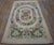 Ivory Early 20th Century (1935) Ivory Multicolor Antique American Hooked Rug 4'2" X 7'6" Americana Floral Carpet For Sale - Image 8 of 12