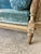 A lacquered wooden daybed dating from around 1800. The uprights feature detached columns and various carvings such as...