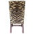 1990s Ralph Lauren High Back Tiger Dining Accent Chair For Sale - Image 5 of 11