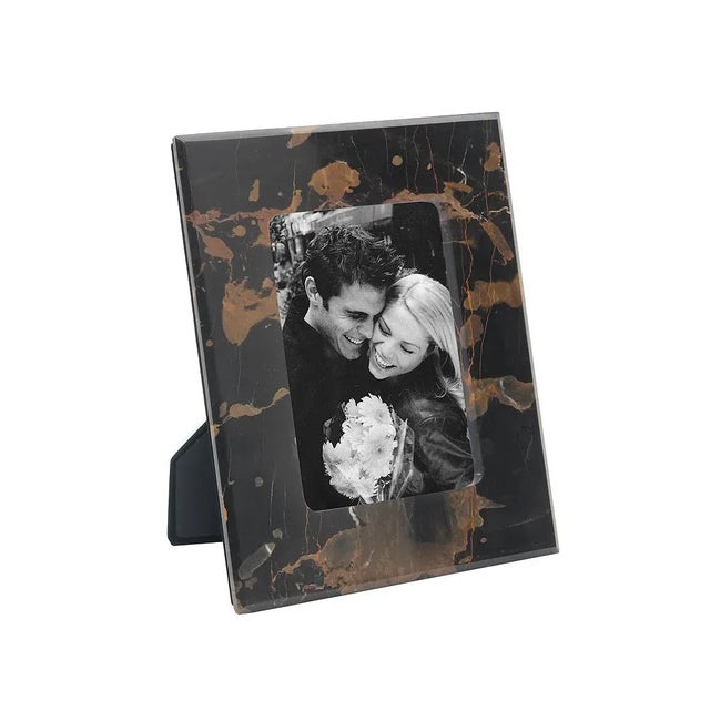 Modern Black Marble Frame For Sale - Image 3 of 3