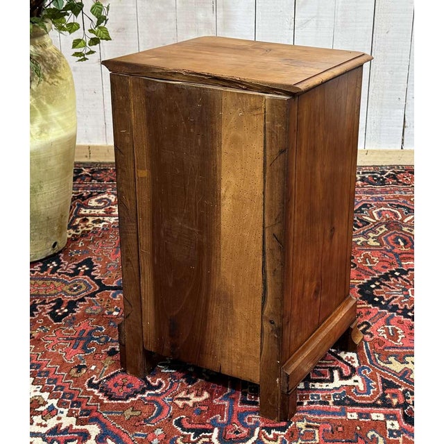 Louis Philippe Bedside Table in Cherry Wood, 1800s For Sale - Image 11 of 14