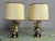 A wonderfully characterful italian mid-century table lamp featuring an exquisitely modelled and hand-painted porcelain...