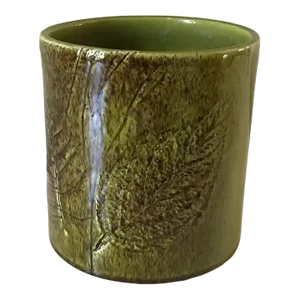 Vintage Raymor Italian Green Leaf Planter