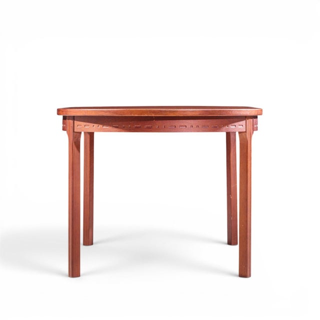 Mid 20th Century Nils Jonsson for Troeds Mid Century Swedish Teak Expanding Dining Table With 2 Leaves For Sale - Image 5 of 13