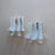 1980s Gilt and Opaline Murano Glass Petal Wall Sconces from La Murrina, 1980s, Set of 2 For Sale - Image 5 of 13