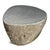 Contemporary Organic Modern Stone Boulder Vintage Outdoor Stool Side Table For Sale - Image 3 of 6
