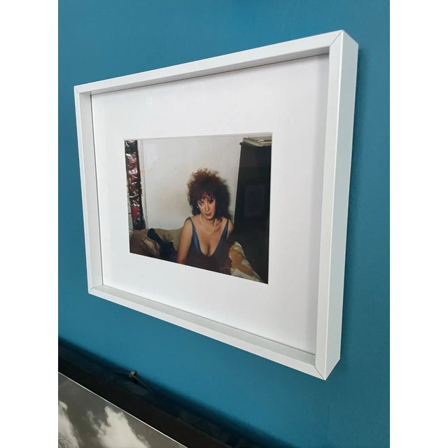 Nan Goldin Self-portrait in blue dress, New York City, 1985 Archival pigment print 5 x 7 inches This special limited-...