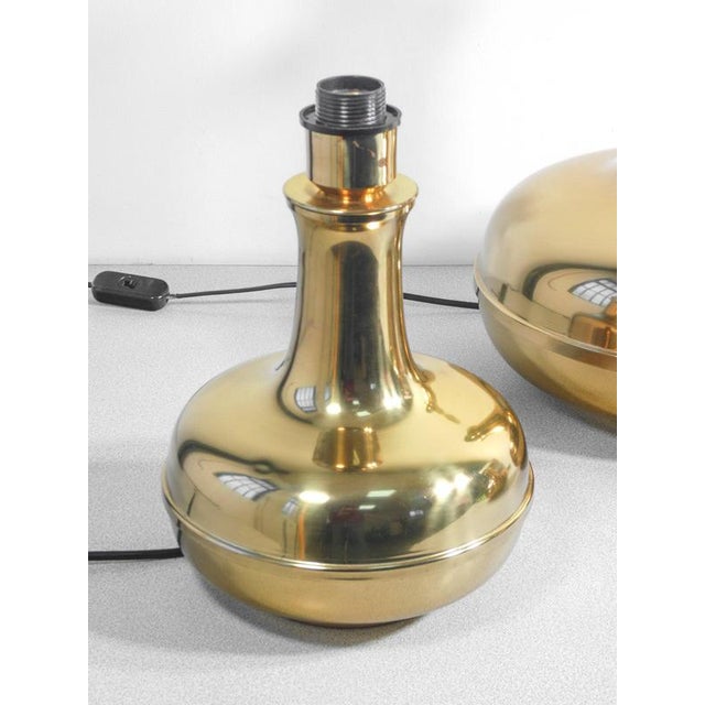 Metal Italian Table Lamp, 1970s For Sale - Image 7 of 18