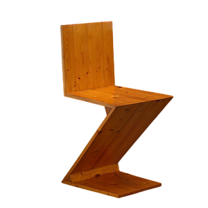Decorative Accent Zig Zag Chair, 1970s