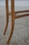 Metal Regency Style Black & Gold Painted Iron Base Tray Table For Sale - Image 7 of 14