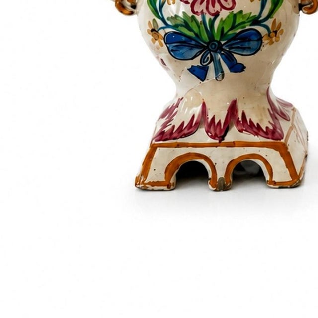 Potuguese Earthenware Jugs, 19th Century, Set of 2 For Sale - Image 3 of 6