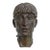 French Vintage Massive Plaster Bust of a Woman For Sale