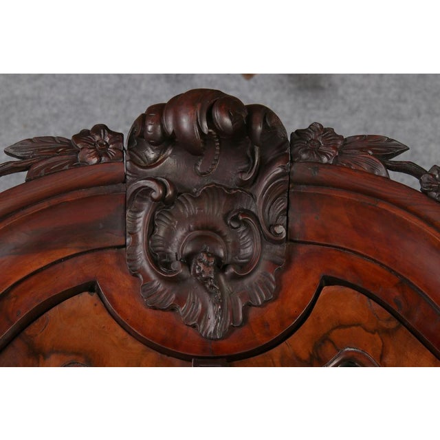 Baroque Walnut Display Cabinet, Holland, 1750s For Sale - Image 17 of 18