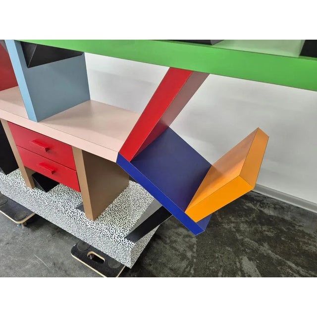 Carlton Room Divider by Ettore Sottsass, 1981 For Sale - Image 4 of 9