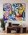 "It Happens at Midnight" Harrison Gilman Contemporary Abstract Mixed Media Painting For Sale - Image 12 of 12