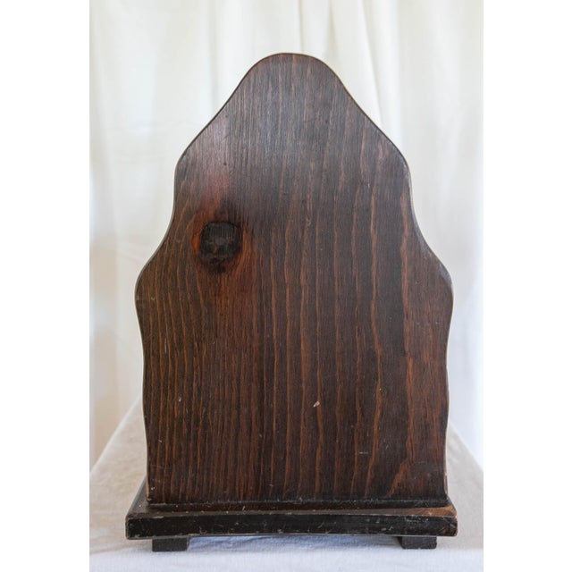 Mid-Century Solid Wood Magazine Rack | Chairish
