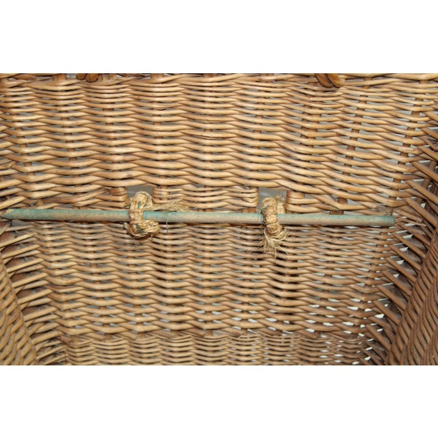 Vintage French Provincial Vineyard Harvest Backpack. For Sale - Image 13 of 13