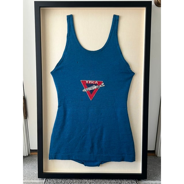A wonderful piece of vintage Americana: an original YMCA “Minnow Club” women’s bathing suit, believed to date from the...