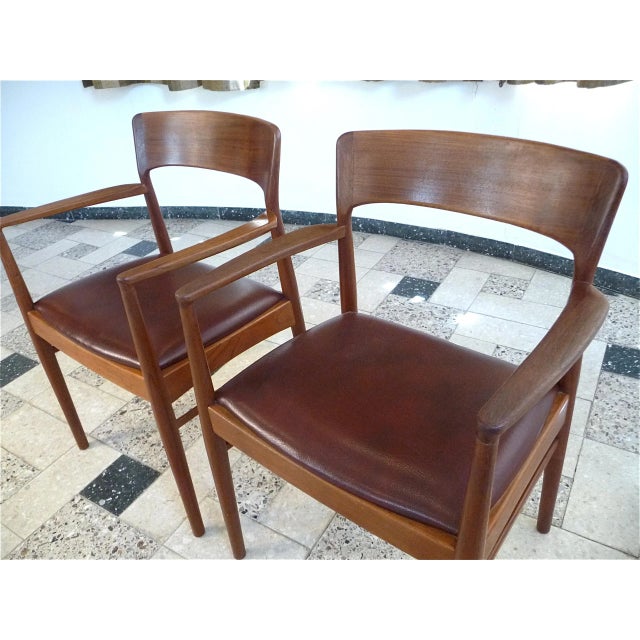 Set of Danish Teak Armchairs from Korup Stolefabrik, 1960s For Sale - Image 12 of 18