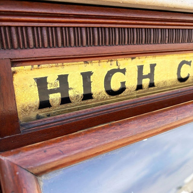 Brown 19th Century "High Class Biscuts" Mahogany Shop Display Cabinet by Parnall & Sons For Sale - Image 8 of 17