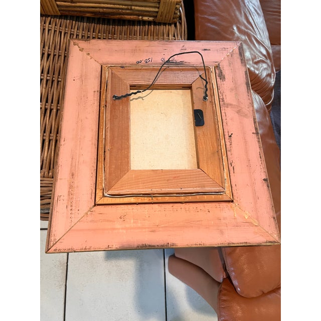 1980s 1980s Francis “Duke” Downs Signed Palm Beach Garden Oil on Canvas in Ornate Gilt Frame For Sale - Image 5 of 5