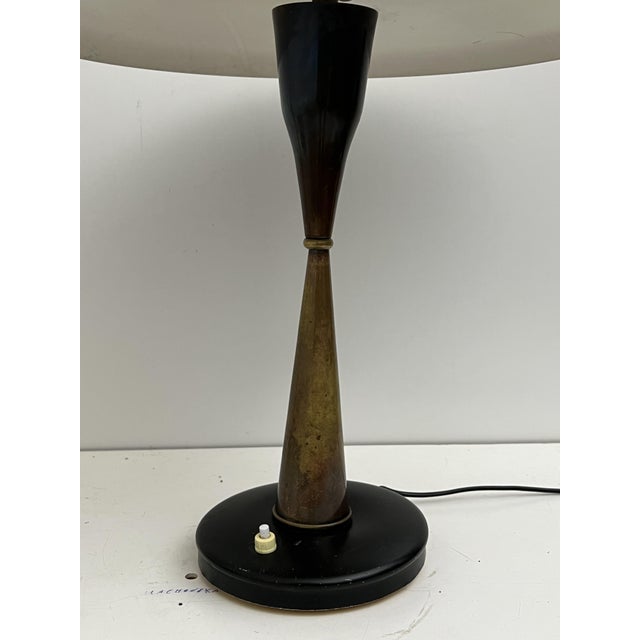 Metal Mid-Century Table Lamp, 1960s For Sale - Image 7 of 9