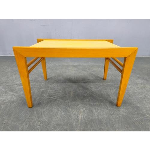 1970s Mid-Century Beech Plant Stands with Umakart Tops, 1970s, Set of 2 For Sale - Image 5 of 15