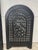 Late 19th Century French Quarter Cast Iron Fireplace Surround & Summer Cover 27" X 21" For Sale - Image 4 of 8