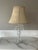 Bring a little Hollywood Regency glamour to your home with this vintage cut crystal lamp. Intricate crystal pattern with...
