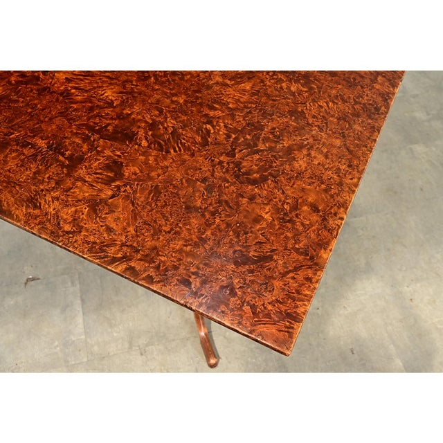 Swedish 19th Century Carl Hollst Square Tilt-top Table For Sale - Image 17 of 17
