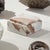 Early 21st Century Jaqueline Marble Square Lidded Box Short For Sale - Image 5 of 6