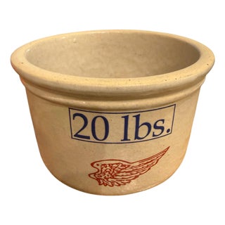 Red Wing Pottery Miniature 20lb Butter 1994 Commerative 1lb Crock For Sale