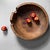 Brown Vintage Japanese Wooden Dough Bowl, 1920s For Sale - Image 8 of 15