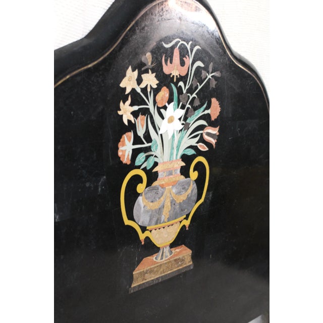 Pietra Dura Headboard From the 1980s For Sale - Image 6 of 15