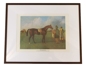 John Frederick Herring Sr, Bay Horse Touchstone, Late 20th Century, Print, Framed
