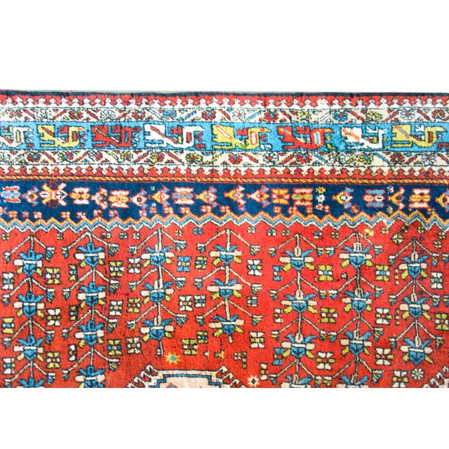 Early 20th Century Vintage Yallameh Rug For Sale - Image 5 of 14