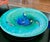 Mid-Century Modern 1970s Large Blue Murano Glass Platter For Sale - Image 3 of 7