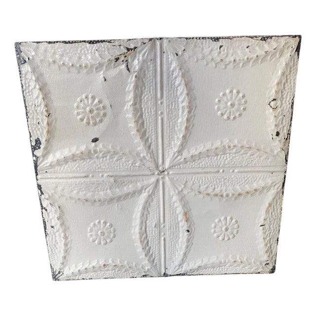 Antique Tin Ceiling Remnant For Sale