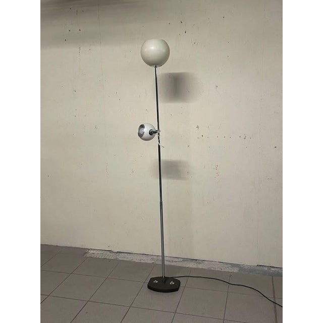 Mid-Century Modern Floor Lamp with Top Light and Adjustable Spotlight from Stilnovo, 1960s For Sale - Image 3 of 18