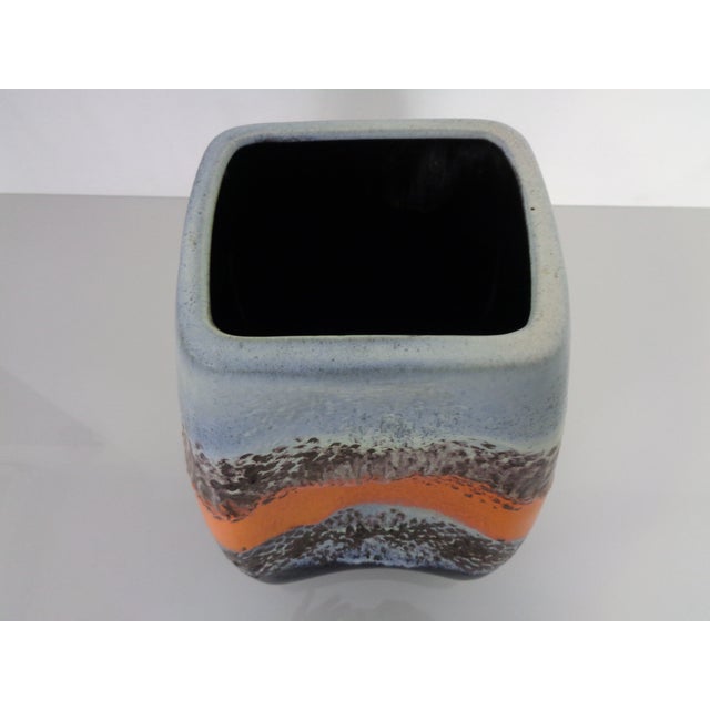 Large Relief 20/40 Ceramic Vase from Dümler & Breiden, Germany, 1970s For Sale - Image 9 of 18