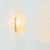 Glashütte Limburg Mid-Century Modern Amber Bubble Glass Wall Lamp by Helena Tynell for Limburg, Germany, 1960s For Sale - Image 4 of 9