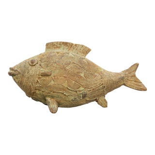 Vintage African Fish Casting For Sale